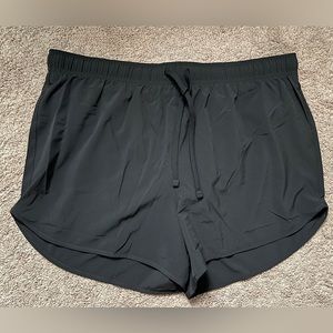 Black Woven Short